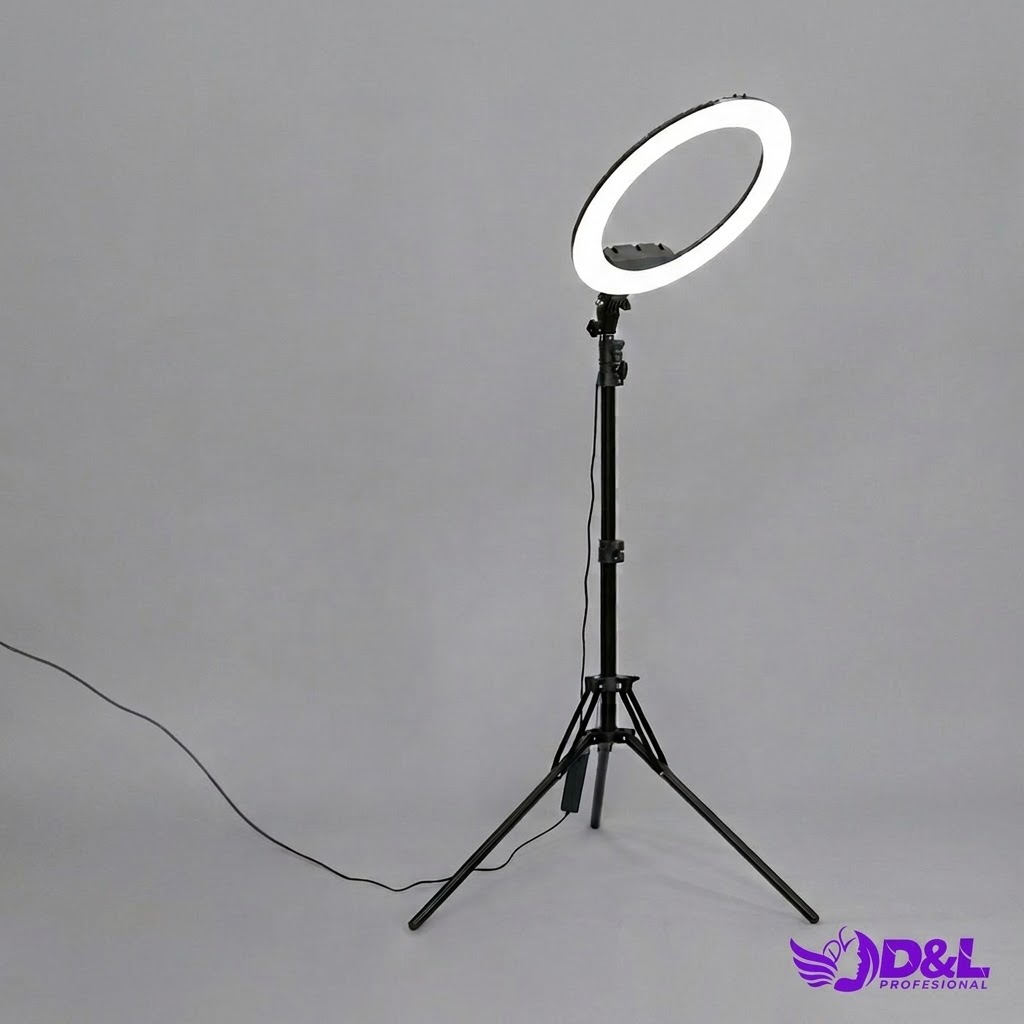 Aro LED Multiusos 45cm para Webcast o Maquillaje
