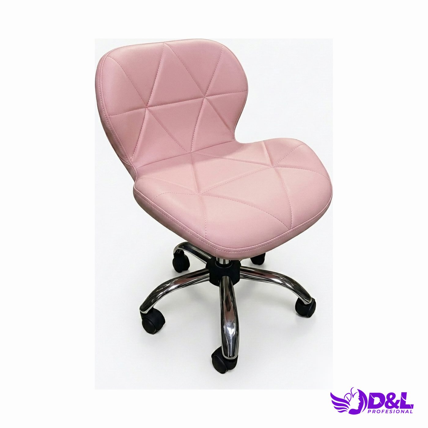 Banquito Giratorio Flower XL-008 con Ruedas